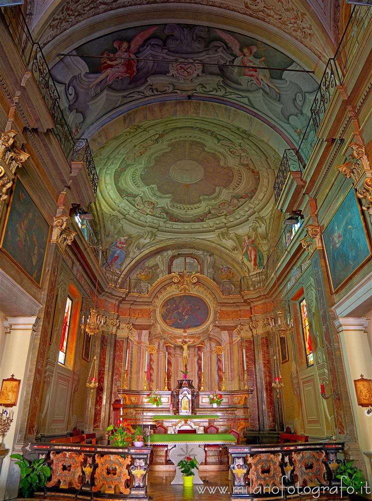 Candelo (Biella, Italy) - Apse of the Church of San Pietro